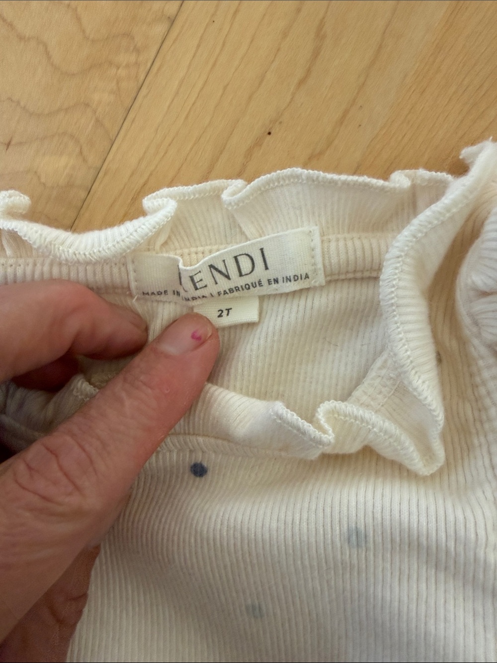 Kendi 2T Cindy Ribbed Ruffle Tank - Picture 3 of 4